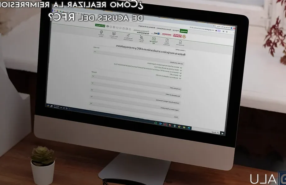 Cómo Reimprimir Tu Acuse De RFC (SAT): Guía Rápida