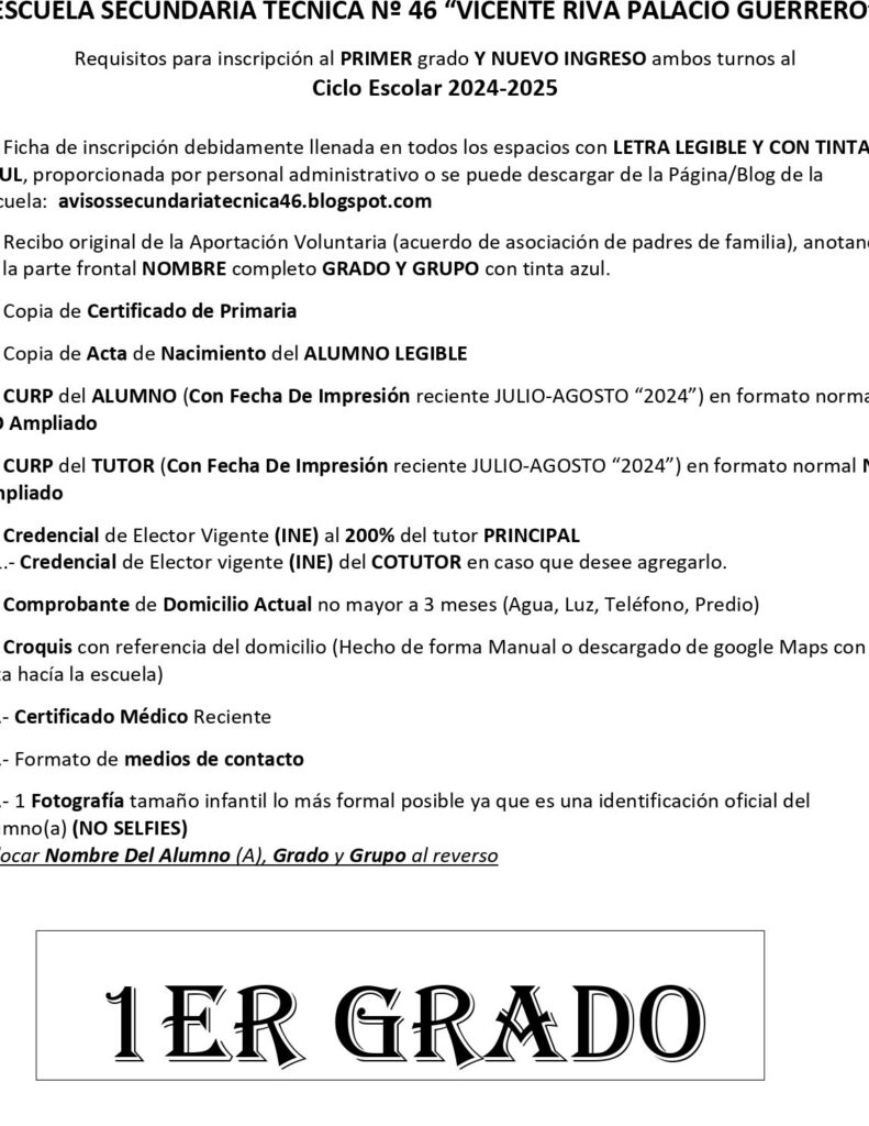 Fechas Y Pasos Para Inscribirse En La Secundaria: Requisitos Y Guía