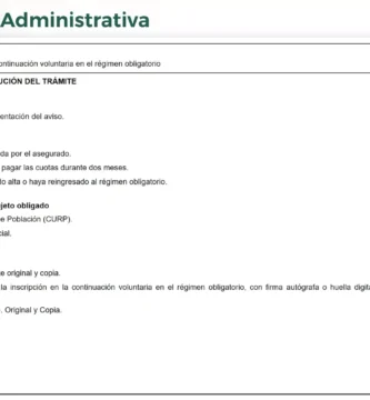 Guía De Inscripción A La Continuación Voluntaria En El Régimen Obligatorio