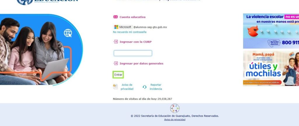 Inscripción A Secundaria SEG Guanajuato En Gob.mx