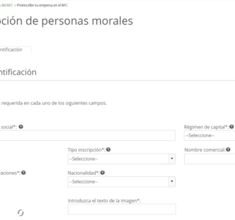Inscripción Al RFC Y Constancia Del RFC: Guía Con Ejemplo