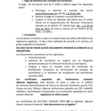 Inscripción CONALEP: Pago, Requisitos Y Pasos