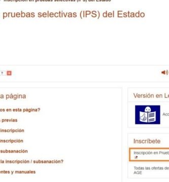 Inscripción En Pruebas Selectivas: Guía, Requisitos Y Plazos
