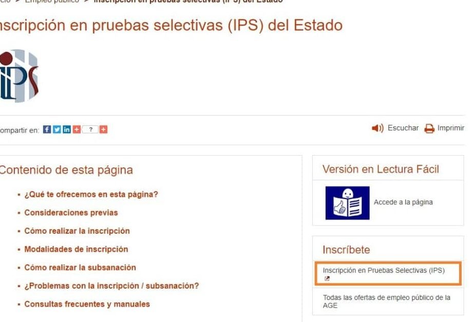 Inscripción En Pruebas Selectivas: Guía, Requisitos Y Plazos