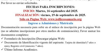 Inscripción Escolar: Requisitos Y Plazos Para Matricularse