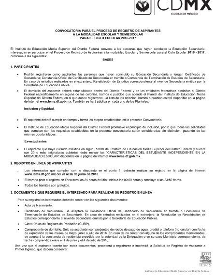 Inscripción Secundaria CDMX: Requisitos, Fechas Y Documentos